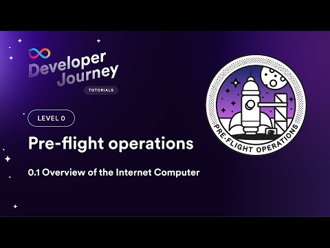 ICP Developer Liftoff 0.1 | Overview of the Internet Computer